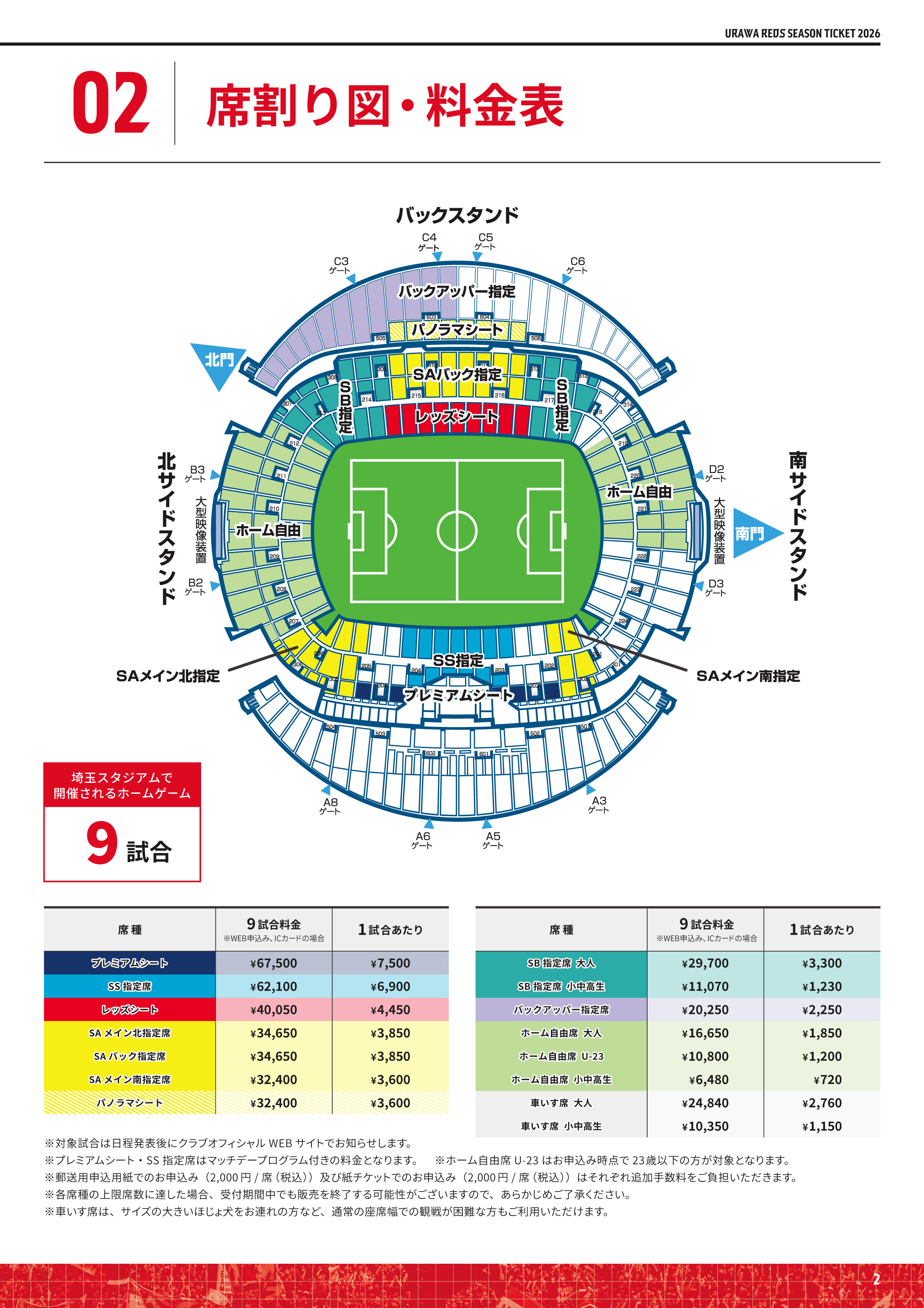 明治安田J1百年構想リーグ 浦和レッズ シーズンチケット受付